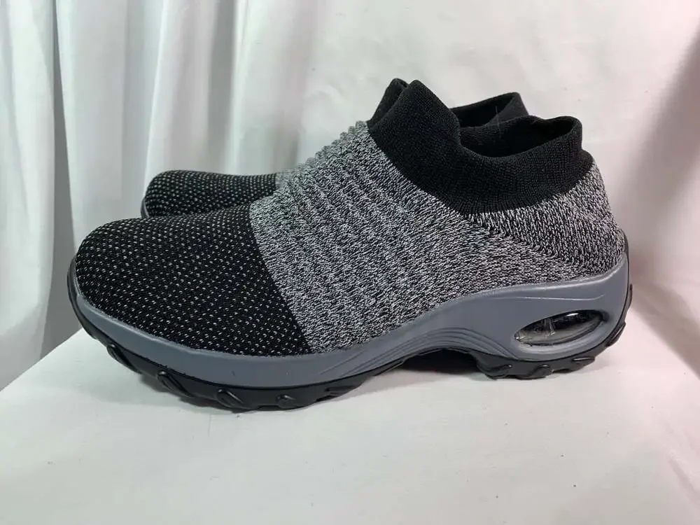 Hypersoft Women’s Athletic Grey and black sneaker size 10.5
